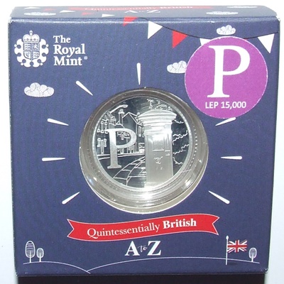 2018 Silver Proof Ten Pence - The Great British Coin Hunt - P